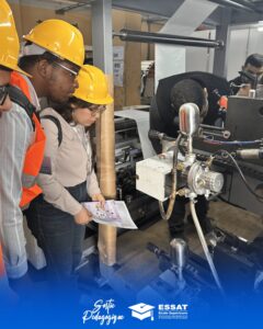 Visite pédagogique des étudiants en Génie Électrique-Automatique